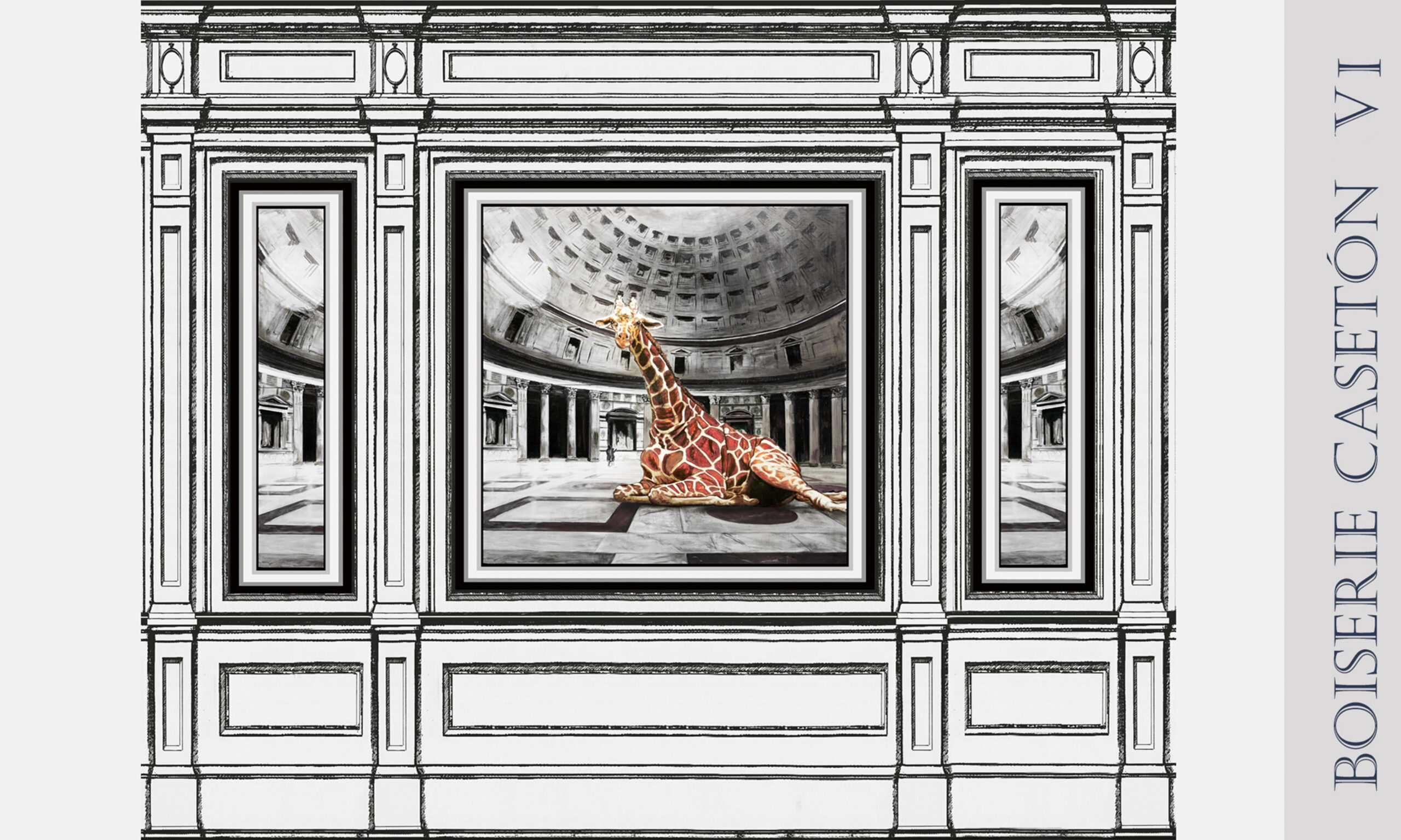 Boiserie casetón VI